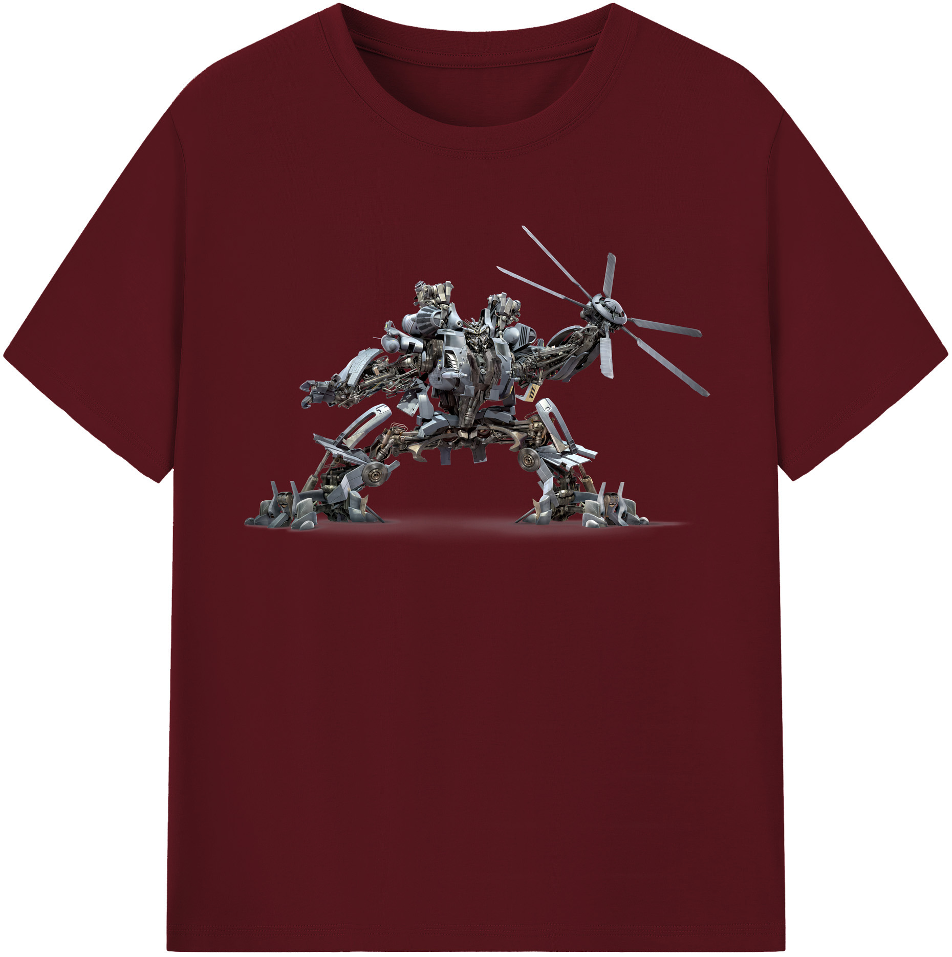 （画像用） Transformers トランスフォーマー 綿100％半袖Tシャツ（フロントプリント）
